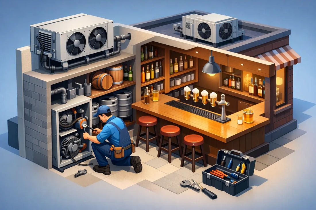 Cellar Cooling Repair Service for Pubs and Bars