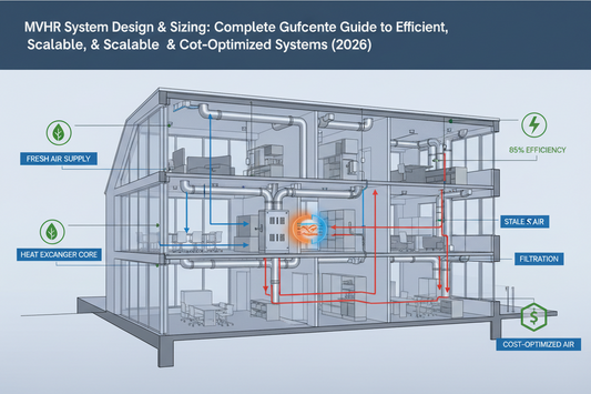 MVHR System Design & Sizing: Complete Guide for Efficient Ventilation & Heat Recovery (2026)