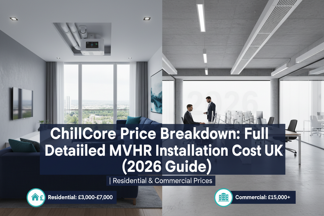 Full Detailed MVHR Installation Cost UK (2026 Guide) | Residential & Commercial Prices
